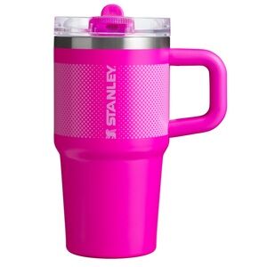 Stanley Flip Straw Quencher Protour Tumbler 20oz PINK
